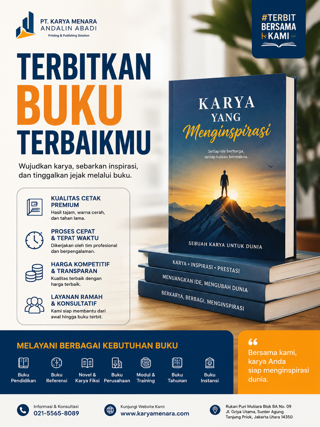 TERBITKAN BUKU